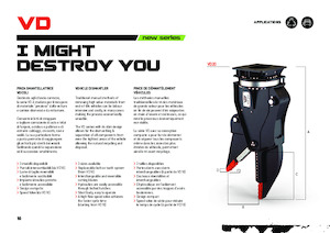 Резачки за стоманена скрап VTN VD10 