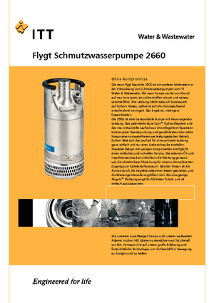 Водни помпи за мръсна вода Flygt-Pumpen 2660 LR 226