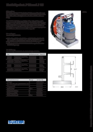 Водни помпи за мръсна вода Sulzer J 15 D/KS