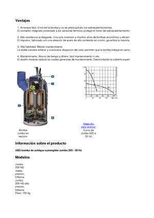 Водни помпи за мръсна вода ABS-Pumpen J 205 HD