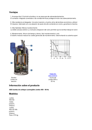 Водни помпи за мръсна вода ABS-Pumpen J 405 ND