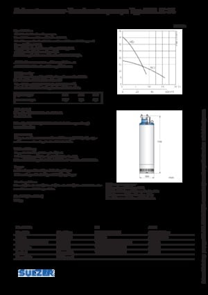 Водни помпи за мръсна вода Sulzer JC 34 HD