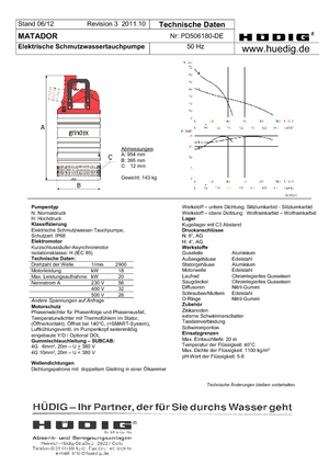Водни помпи за мръсна вода Grindex Matador N