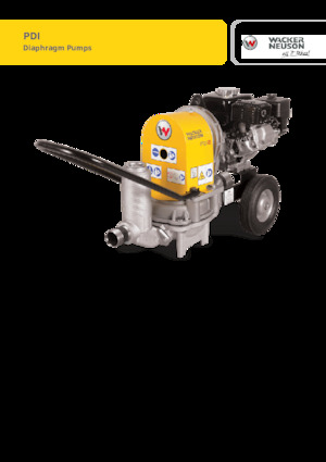 Водни помпи за мръсна вода Wacker Neuson PDI 3A