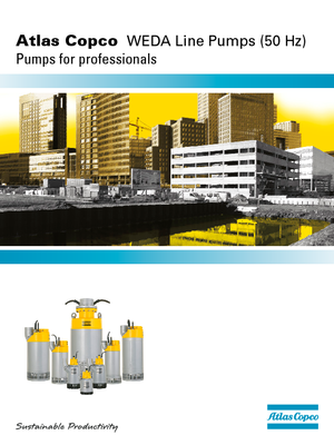 Водни помпи за мръсна вода WEDA Weda 10-1