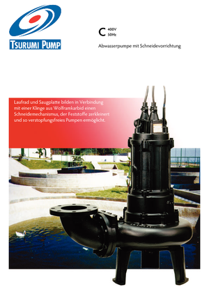 Помпи за отпадъчни води Tsurumi-Pumpen 80C21.5