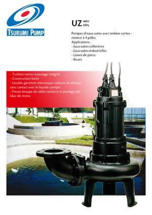 Помпи за отпадъчни води Tsurumi-Pumpen 80UZ47.5