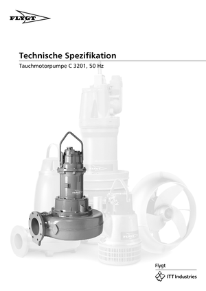 Помпи за отпадъчни води Flygt-Pumpen CS 3201 LR 452 SL