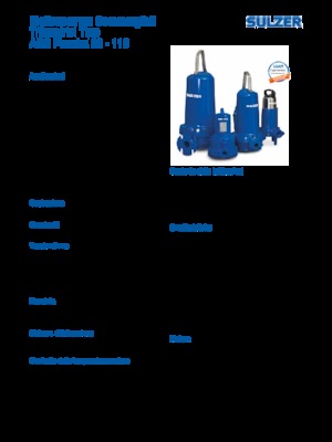 Помпи за отпадъчни води Sulzer Piranha S 21-2
