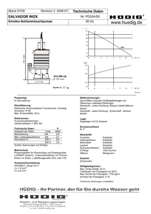 Помпи за отпадъчни води Grindex Salvador D Inox