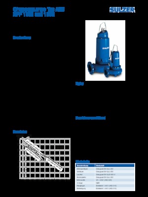 Помпи за отпадъчни води Sulzer XFP 150 G CP 2