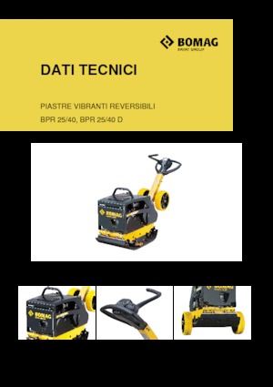 Виброплочи с обратен ход Bomag BPR 25/40 D