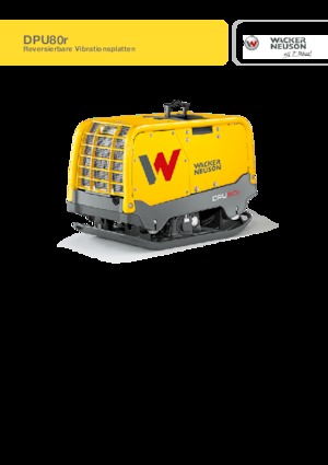 Виброплочи с обратен ход Wacker Neuson DPU80r Lem 770
