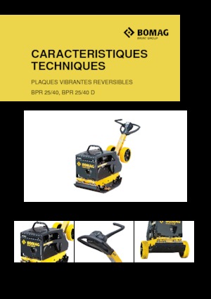 Виброплочи с обратен ход Bomag BPR 25/40