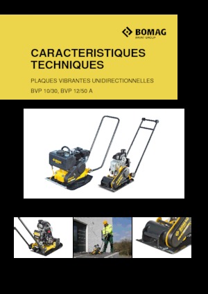 Виброплочи с преден ход Bomag BVP 10/30