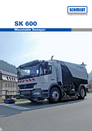 Камиони за метене (чистене), двойна експлоатация Schmidt SK 600 dual