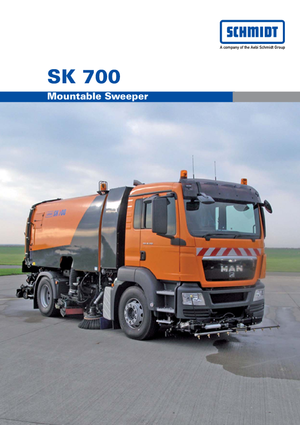 Камиони за метене (чистене), двойна експлоатация Schmidt SK 700 dual