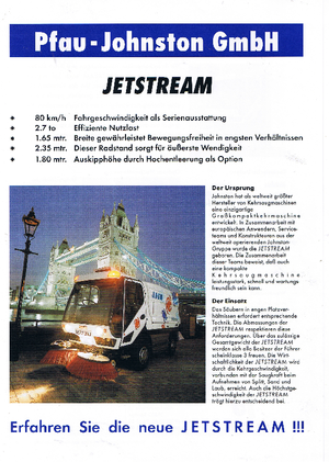 Камиони за метене (чистене), дясна смукателна глава Pfau-Johnston KSA 625