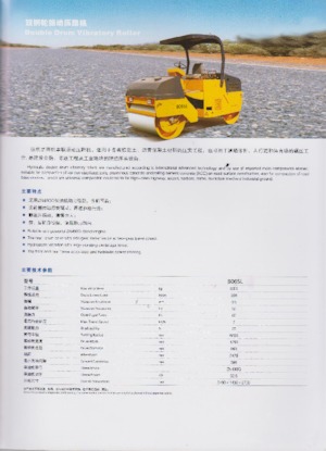 Тандемни вибрационни валяци Changlin 8065L
