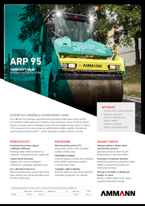 Тандемни вибрационни валяци Ammann ARP 95