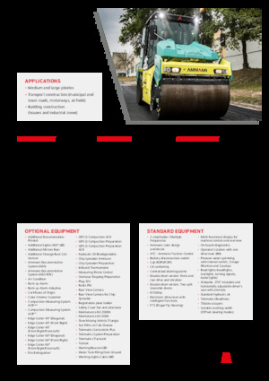 Тандемни вибрационни валяци Ammann ARP 95