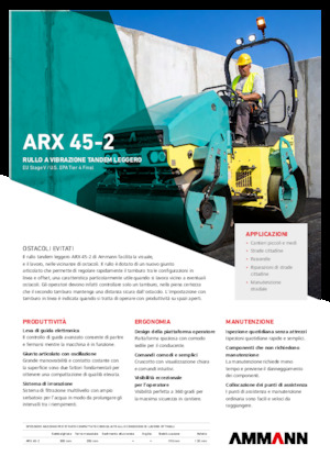 Тандемни вибрационни валяци Ammann ARX 45-2
