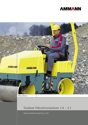 Тандемни вибрационни валяци Ammann AV 12