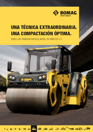 Тандемни вибрационни валяци Bomag BW 206 ADO-50