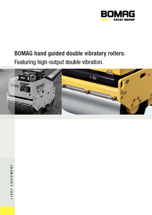 Тандемни вибрационни валяци Bomag BW 65 H E-Start