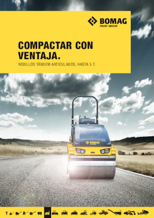 Тандемни вибрационни валяци Bomag BW 90 SL-5