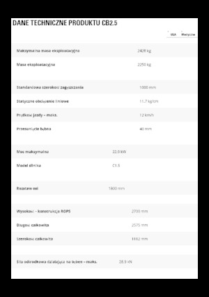 Тандемни вибрационни валяци Caterpillar CB2.5