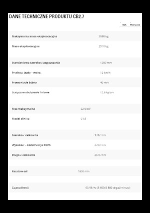 Тандемни вибрационни валяци Caterpillar CB2.7