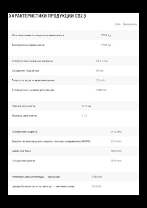 Тандемни вибрационни валяци Caterpillar CB2.9