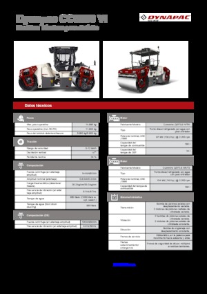 Тандемни вибрационни валяци Dynapac CC 5200 VI