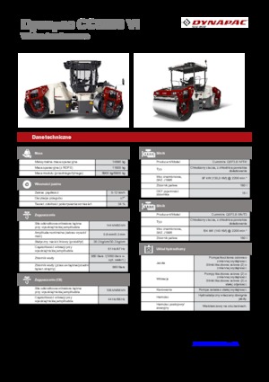 Тандемни вибрационни валяци Dynapac CC 5200 VI