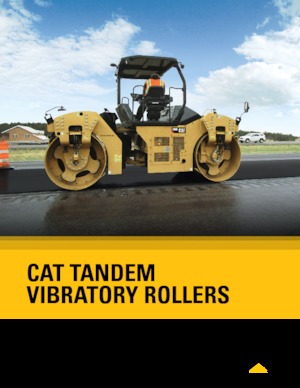 Тандемни вибрационни валяци Caterpillar CD44B