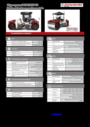 Тандемни вибрационни валяци Dynapac CO 4200 VI