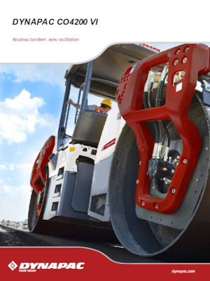 Тандемни вибрационни валяци Dynapac CO 6200 VI