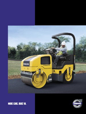 Тандемни вибрационни валяци Volvo CR30 