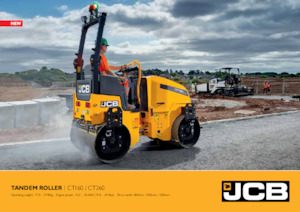 Тандемни вибрационни валяци JCB CT160-80