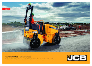 Тандемни вибрационни валяци JCB CT160-80