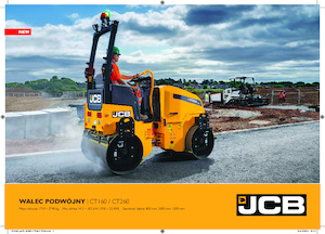 Тандемни вибрационни валяци JCB CT160-80