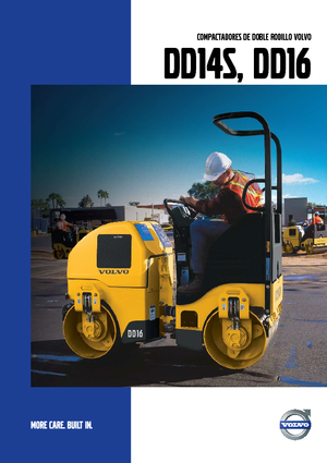 Тандемни вибрационни валяци Volvo DD16