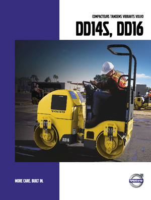Тандемни вибрационни валяци Volvo DD16
