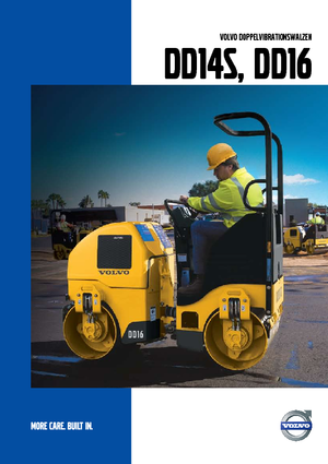 Тандемни вибрационни валяци Volvo DD16