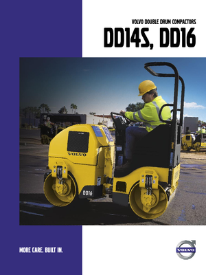 Тандемни вибрационни валяци Volvo DD16