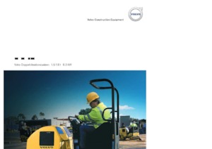 Тандемни вибрационни валяци Volvo DD15