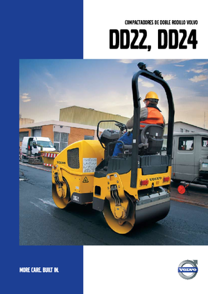 Тандемни вибрационни валяци Volvo DD24