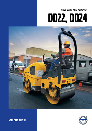 Тандемни вибрационни валяци Volvo DD24