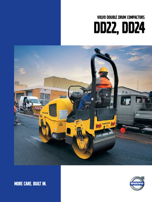 Тандемни вибрационни валяци Volvo DD24